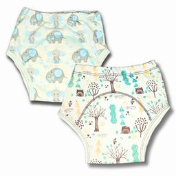 Kindermum Ele Love Set of 2 Training Pants- Large-23