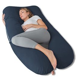 Kwality Dreams Maternity Pillow U Shape Dark Blue-image-42