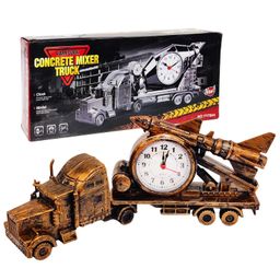 Bunie missile Launcher Truck Shaped Alarm Clock for Bedroom  Brown-13
