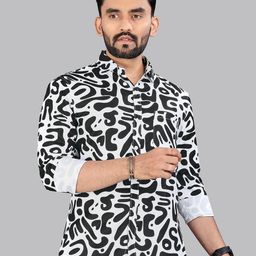 Metronaut Men Classic Animal Opaque Printed Casual Shirt-image-58