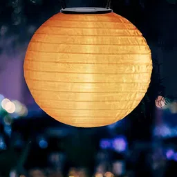 XERGY Orange-Coloured Solar Hanging Waterproof Lanterns-image-83