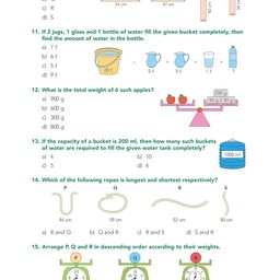 oswal publishers Key2Practice Maths Olympiad For Class 2 : 30 Tests, 750 Math Questions, Activity Based Worksheets - English image 3