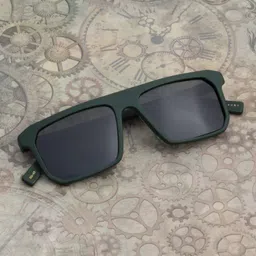Ted Smith Unisex Square Sunglasses with Polarised and UV Protected Lens-26