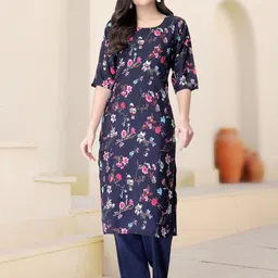 Ethnic basket Women Multicoloured Kurtas-picture-1