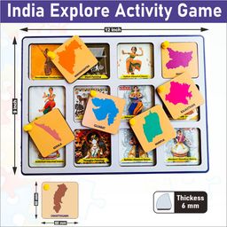 Wissen Colour Shade Matching Puzzle Game-  24 Pieces image 5