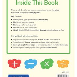 oswal publishers Key2Practice Maths Olympiad For Class 2 : 30 Tests, 750 Math Questions, Activity Based Worksheets - English image 5