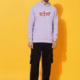 GRIFFEL Men Printed Oversized Hooded Tracksuits-picture-12