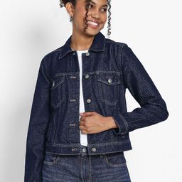 AMERICAN EAGLE OUTFITTERS Washed Denim Jacket-picture-0