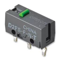 OMRON ELECTRONIC COMPONENTS MICROSWITCH, PLUNGER, SPST, 0.1A, 6VDC, D2FS-F-N-T (Pack of 10 Pcs)-image-49