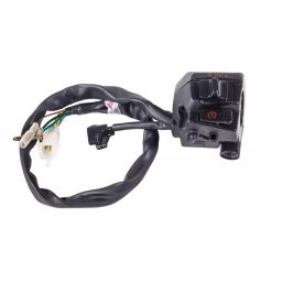 Uno Minda Handle Bar Switch - Right Side (Self Start) - 4 Pin White Male, 3 Pin Bullet, 2 L Short Terminals for Hero CBZ Xtreme Normal Meter (SW-0660BB)-15