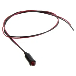 DIALIGHT LED PANEL INDICATOR, 6.35MM, RED, 12VDC, 559-0103-027F-picture-33