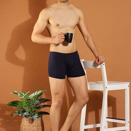 CAVENDERS Men Pack of 3 Multicolor Cotton Solid Boxer Briefs-picture-18