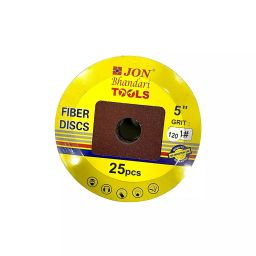 Jon bhandari Grinding Sanding Fiber Disc Round Shape 120 Grit 5 Inch (125 mm) Aluminium Oxide Fibers & Grains Multicolor Smooth Finish for Metal & Wood Grinding, (Pack of 25 Pcs)-image-92