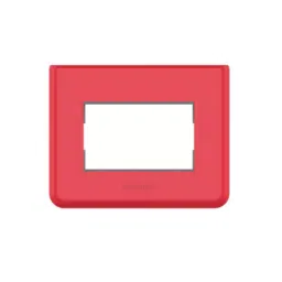 Anchor Tiona 8 Module Vertical Shimmer Red Colour Cover Plate, 86888SR-image-65