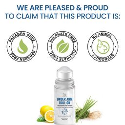 TNW the natural wash Set of 2 Under Arm Roll On Deodorant - 50 ml each image 4