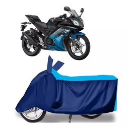Auto Pearl Two Wheeler Cover for Yamaha YZF R15 Ver 2.0 - Cyan, Blue-22