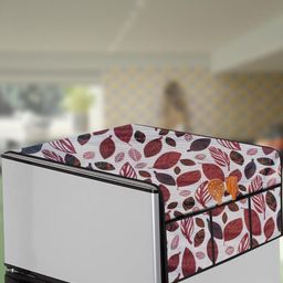 The Furnishing Tree White Printed Refrigerator Cover-image-63