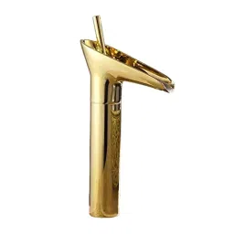 Aquieen Luxury Qua Gold Brass & Copper Basin Mixer Tap, AQN 455-image-49