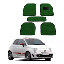 Auto Pearl HD5M62 PVC and Plastic Standard Mat for Fiat 500 Abarth 2005-2015 (Green)-image-34