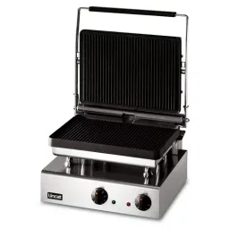 Lincat 410 mm 3 kW Electric Counter-top Heavy Duty Panini Grill, GG1P-image-1