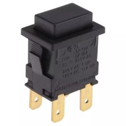 ARCOLECTRIC (BULGIN LIMITED) 8300 Series Miniature Push Button Switch Momentary Panel Mount DPDT 250 V AC IP65, H8351ABAAAB-image-15