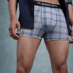The Roadster Lifestyle Co Pack Of 2 Printed Mid Rise Trunks PACK OF 2-PV-Print-RO3-RO10-S-image-73
