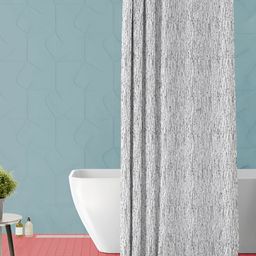 ArtzFolio Black & White Printed Waterproof Shower Curtain-image-64