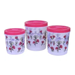 Princeware 9437-3 22010ml Plastic Blue Storage Container- Pack of 3 Pcs-picture-17