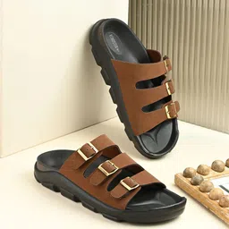 The Roadster Lifestyle Co Men Open-Toe Durable Comfortable Sandals-picture-42