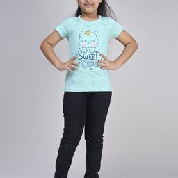 ZUNIORS SSC Kids-Unisex Green Cotton Printed Tshirts-image-96
