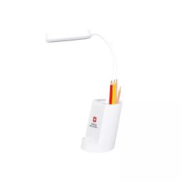 SWISS MILITARY Study Table Lamp with Phone Charging ABS White-19