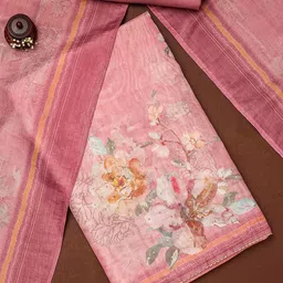 Soch Floral Printed Sequinned Unstitched Dress Material-image-16