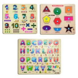 Mingkids Kids Educational Puzzles Learning Toys Kit Board Game Set of Numbers Alphabets &Shapes & Colours Educational Toy Pack of 3 - 45 Pieces-11