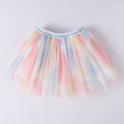 Kookie Kids  Sequin Detailing Skirt - PInk-2