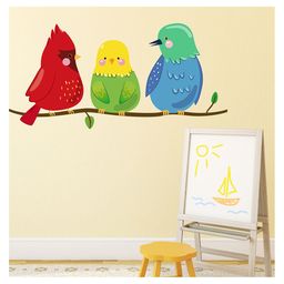 Wallstick Colourful Birds wallstickers-15