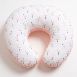 Aariro Organic Cotton Nursing Pillow Flamingo-image-97