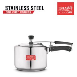 Classic Essentials Prochef ISI Certified 3 L Inner Lid Induction Bottom Pressure Cooker (Stainless Steel)-image-24
