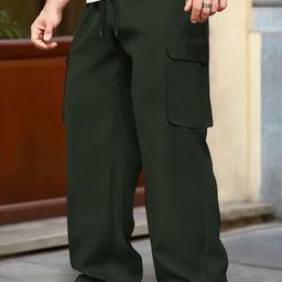 TRIPR Men Mid-Rise Cargo Track Pants-image-22
