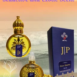 Jeval Set Of 2 Oud Zenith & Noir Essence Alcohol Free Attar - 10 ml Each image 3