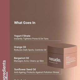 Neude Skin Facetime Instant Glow Facial Spa Mask - 50 ml image 3