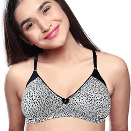 Lovable Abstract Printed Full Coverage Cotton Bra image 1