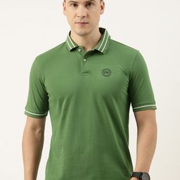 Peter England Polo Collar Slim Fit T-shirt-picture-29