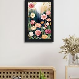 RANDOM Pink & White Floral And Botanical Wall Art-0