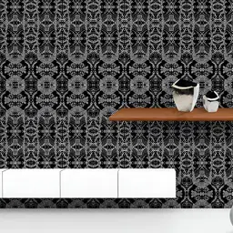 ArtzFolio Printed UV-Resistant Anti-Bacterial Engraving Pattern Peel & Stick Wallpaper-image-50