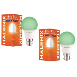 Halonix Astron Plus LED Bulb 9 W 6500 K Color Temperature, Green (Pack of 2 Pcs)-12