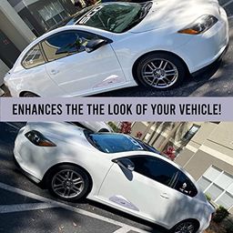 Allextreme Silver Color Universal Fender Sticker With In-Built Mounting Bolts for Cars, SUVs & Other Automobile, EDCGS2S (Pack of 2) image 4
