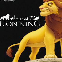 Kuber Industries Set Of 2 Black & Yellow Disney Lion King Printed Foldable Multi-Utility Storage Cubes With Handle image 5