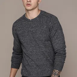 The Roadster Lifestyle Co. Melange Acrylic Pullover-picture-43
