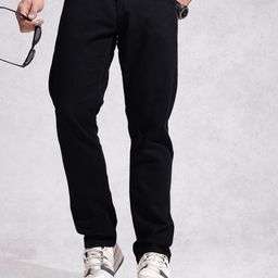 WROGN Men Relaxed Fit Mid-Rise Light Fade Stretchable Jeans-image-16