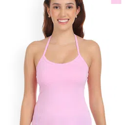 SELFCARE Pack Of 2 Solid Cotton Camisoles-image-40